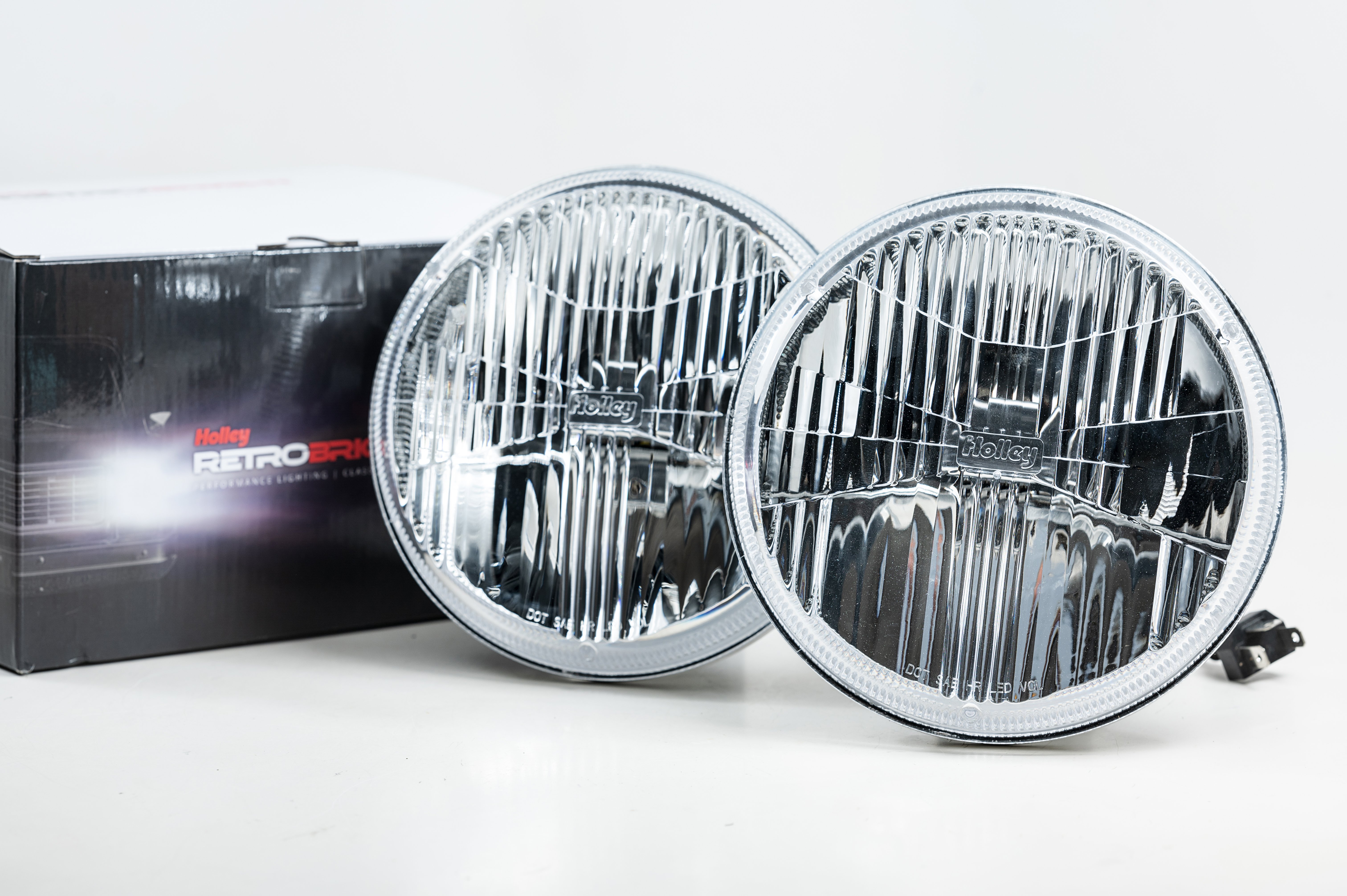 7 inch round led headlights Jeep JK 2007-2018 Wrangler Comparison Test