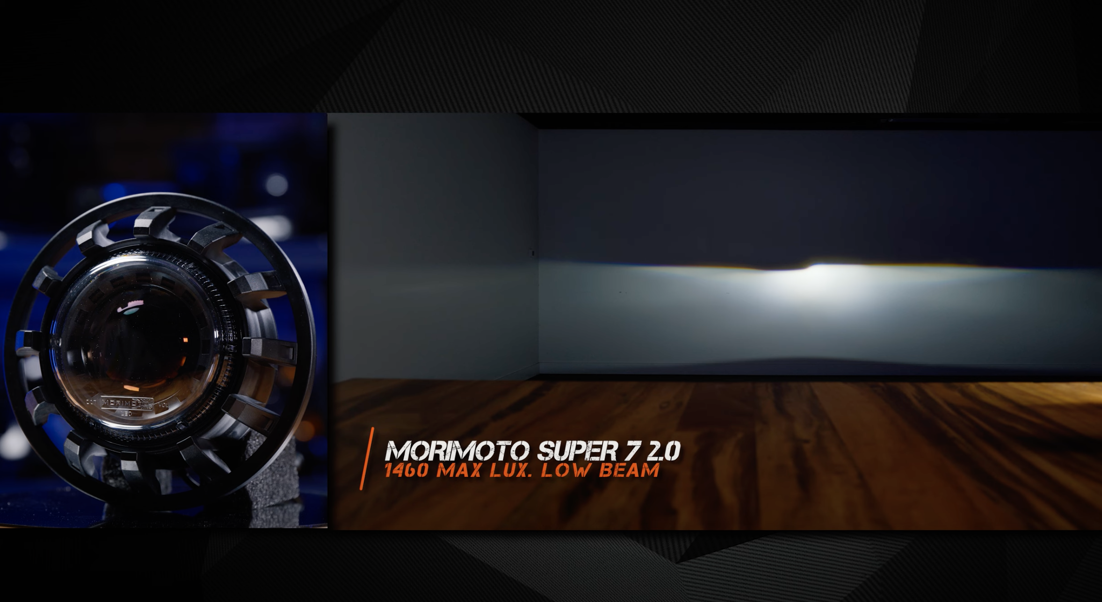 Morimoto Super7 Comparison Test Motorcycle Jeep Wrangler 7-Inch Round LED Headlight