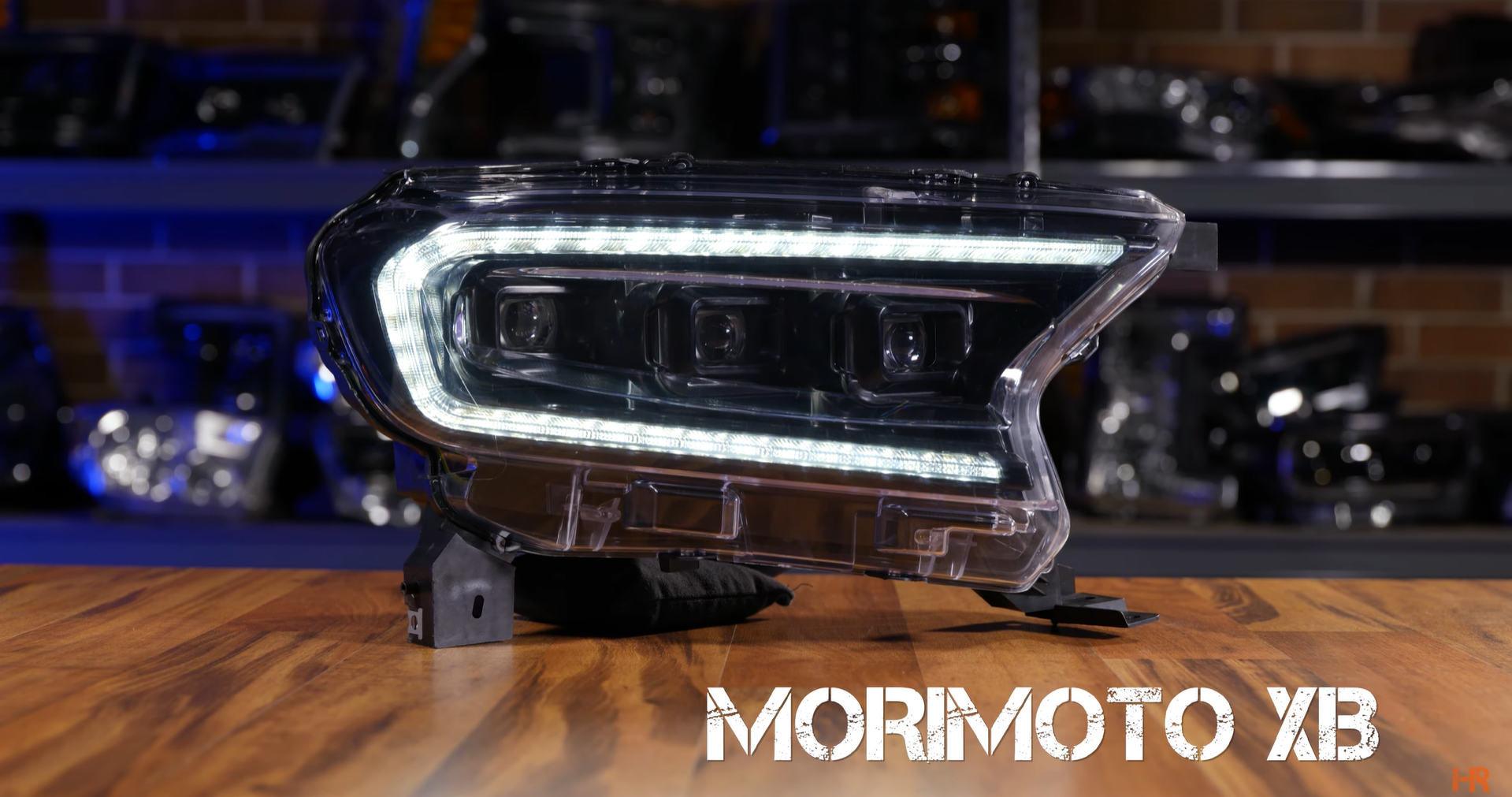 The Morimoto XB LED Headlight for the 2019+ Ford Ranger.